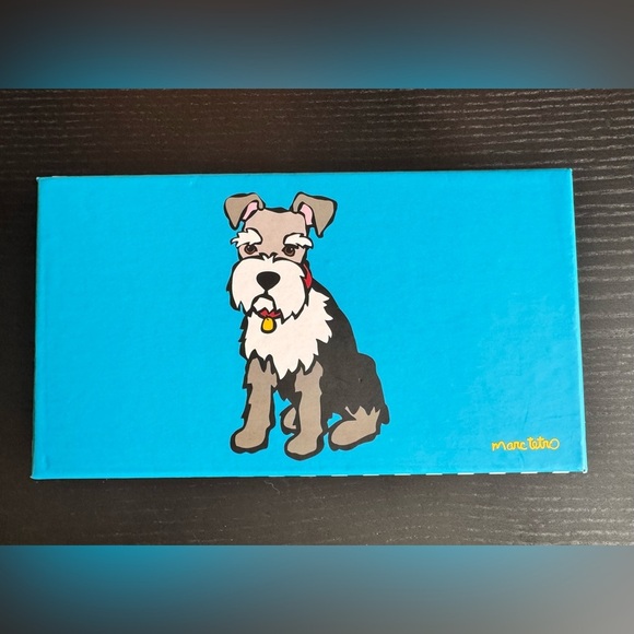 Marc Tetro Blue Dog ,Zip Around Long Wallet. - Picture 12 of 12